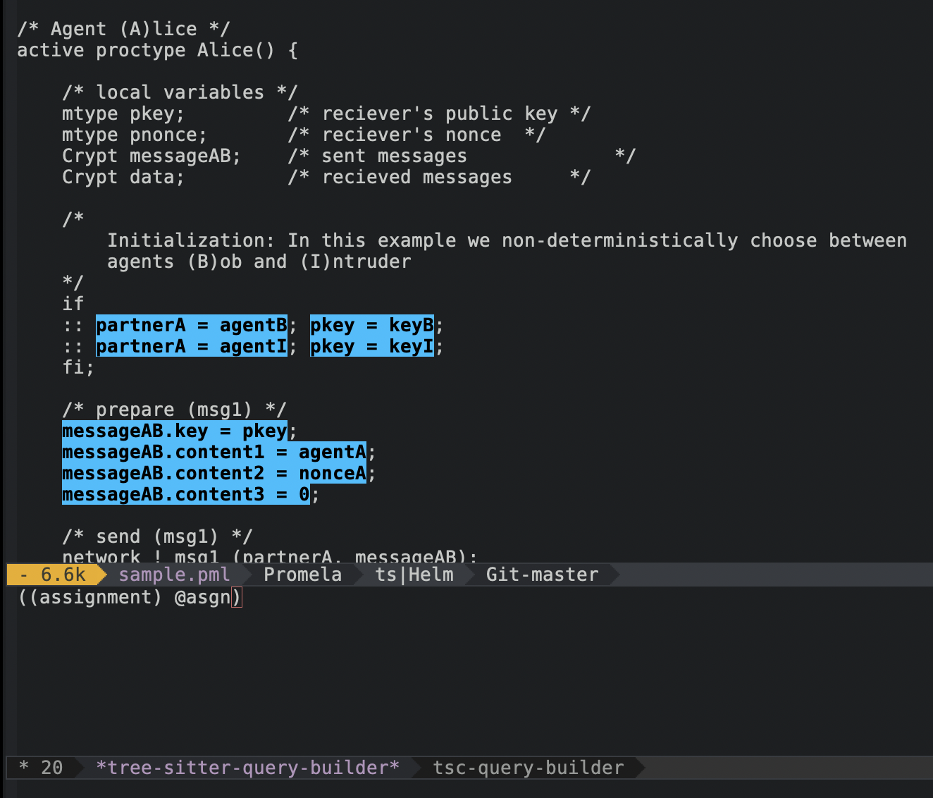 Highlighting in Emacs
